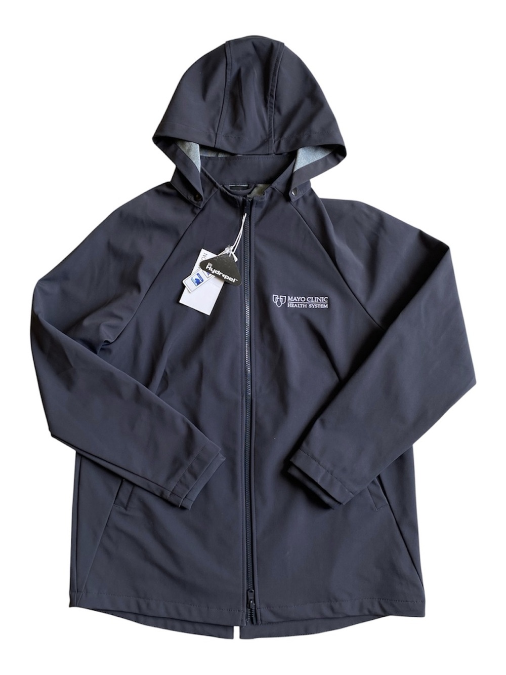 North End Womens Mayo Clinic Hooded Jacket Size M Hidropel Water Repellent